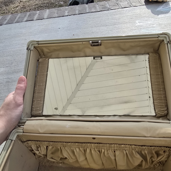 Samsonite Train Case Hardshell Vintage - Picture 3 of 4